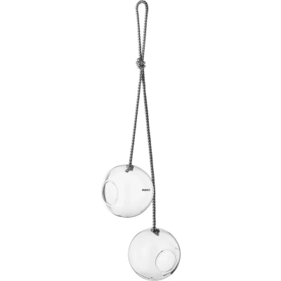 Afbeelding van Eva Solo Vogel Voederbol Set van 2 Stuks Borosilicaatglas Transparant