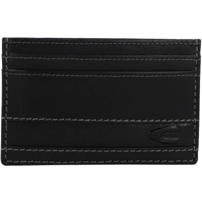 Afbeelding van camel active Leren Portemonnee Field Jeans Wallet Black Zwart
