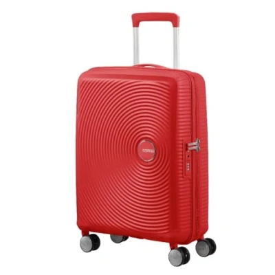 Image de American Tourister Soundbox Spinner S Erweiterbar Handgepäck, 55 cm, 35.5/41 L, Rot (Coral Red)