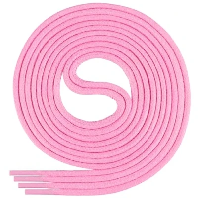 Afbeelding van Di Ficchiano SW 03 Roze. 160 veters, rond, gewaxt, diameter 2 4 mm, voor stadsschoenen, wandelschoenen en leren schoenen