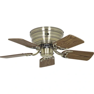 Afbeelding van Classic Flat III ventilator messing antiek Ø 75 cm