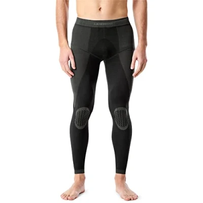 Afbeelding van Ladeheid Thermobroek Thermo ondergoed Heren Legging Zwart/Kaki L LA LA40 MEN Pants