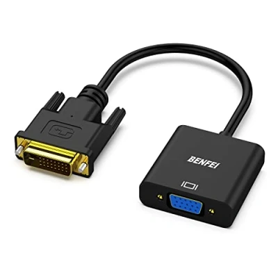 Afbeelding van BENFEI adapter actief DVI D naar VGA, 24 + 1 VGA stekker female