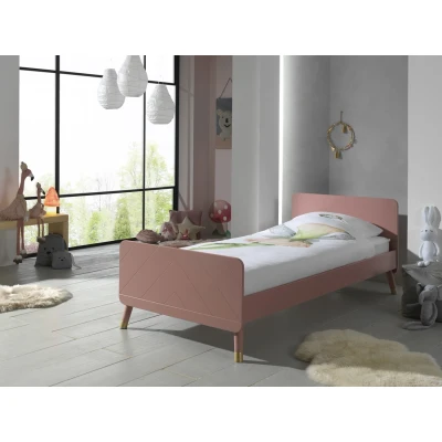 Afbeelding van KidsOnly Billy Bed 90 x 200 cm Terra Roze