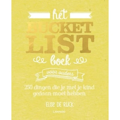 Afbeelding van Bucketlist Het Boek voor ouders