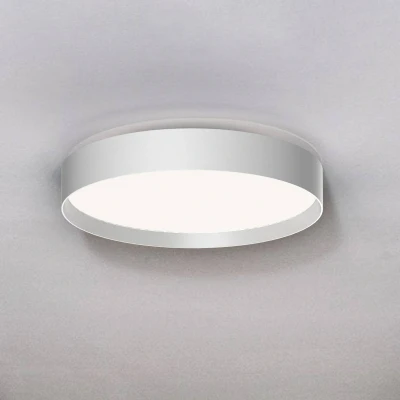 Afbeelding van LOOM DESIGN LED plafondlamp Lucia, wit, Ø 35 cm aluminium