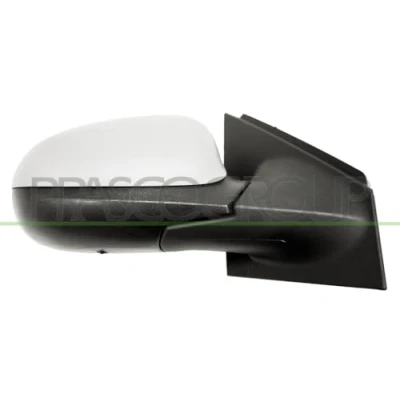 Afbeelding van Buitenspiegel Prasco LA0047103 rechts zwart Electrisch Bol vormig, niet getint LANCIA: Ypsilon III