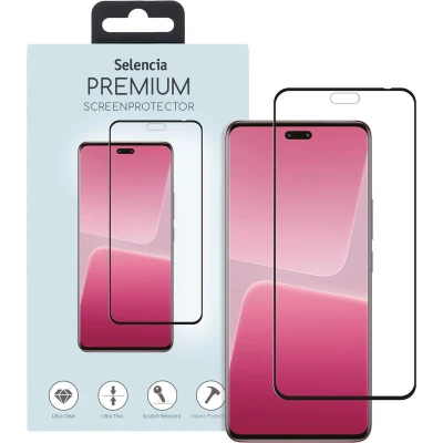Afbeelding van Selencia Screenprotector Geschikt voor Xiaomi 13 Lite Tempered Glass Gehard Glas Premium