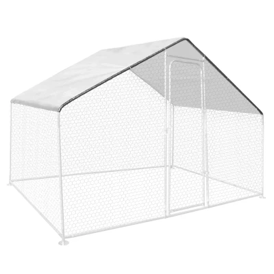Afbeelding van Bâche waterproof blanche 3,4x2 M 150 gr pour enclos poulaillers