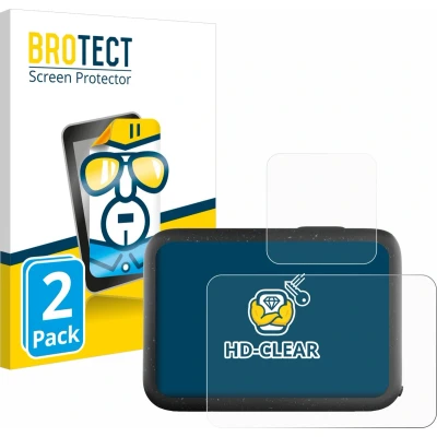 Afbeelding van BROTECT Screenprotector voor GoPro Hero 12 Black Folie Beschermfolie transparant (2 Stuks)