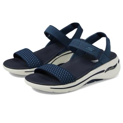 Afbeelding van Skechers ArchFit Go Walk dames sandaal Blauw Maat 40