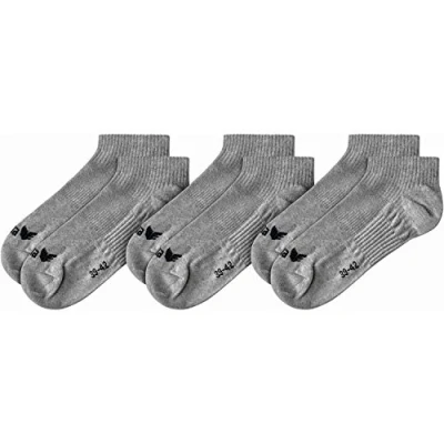 Afbeelding van ERIMA 3 paar sneakersokken grey melange / 47 50