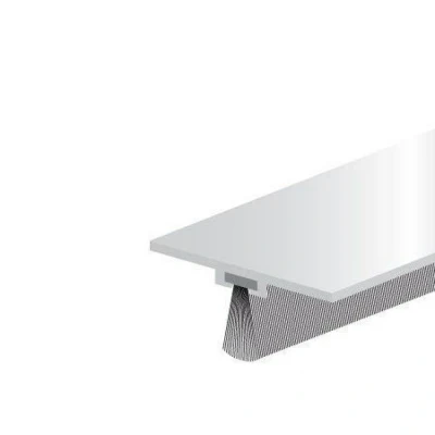 Afbeelding van Ellen Dorpelstrip onzichtbaar aluminium dbs 300 cm