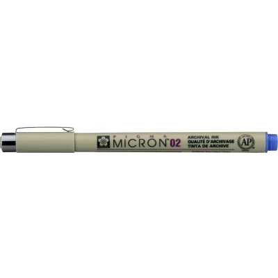 Afbeelding van Sakura Pigma Micron 0.30 mm Archival Ink Pen Blauw