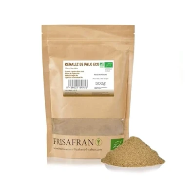 Afbeelding van FRISAFRAN Biologische zoethoutwortel in poeder 500 g