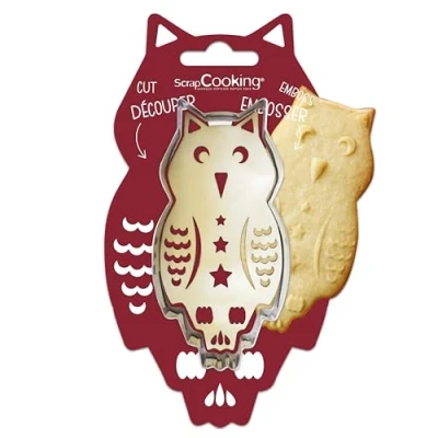 Afbeelding van Scrapcooking Cookie Cutter &amp; Embosser Uil