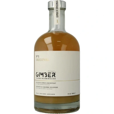 Afbeelding van GIMBER Biologisch Gember Concentraat Alcoholvrij 700 Ml