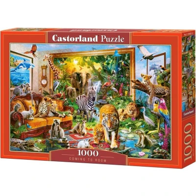 Afbeelding van Castorland Legpuzzel Coming To Room 68 Cm Karton 1000 Stukjes