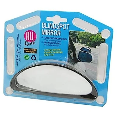 Afbeelding van All Ride Dodehoek spiegel voor een auto 14 x 5 cm caravan/aanhanger op buitenspiegel