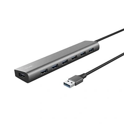 Afbeelding van Hub Trust HALYX 7 port USB A 3.2