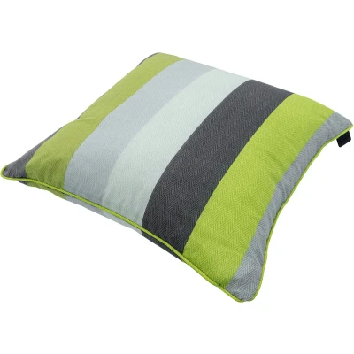 Afbeelding van Sierkussen met paspel 50x50 Victoria green