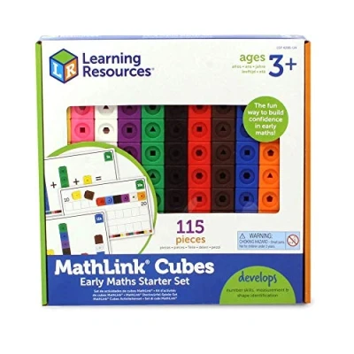 Afbeelding van Mathlink cubes activiteitenset