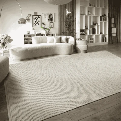 Afbeelding van Wollen Vloerkleed Francois Creme 160x230 Cm Laagpolig Villeroy &amp; Boch Dekbed Discounter.nl