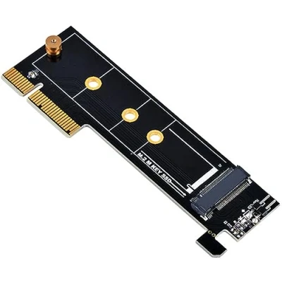 Afbeelding van Silverstone SST ECM25 V2 SuperSpeed PCI E Express Card x4 naar M.2 adapter (NVMe SSD NGFF), PCIe CLKREQ functie