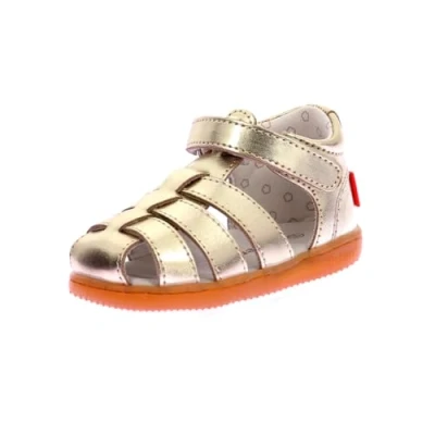 Afbeelding van Kickers FLO Outdoorsandalen voor kinderen, Maat: 20, Or Leer