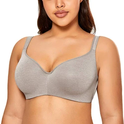 Afbeelding van Delimira Dames Balconnet BH Beugel Gevormd Comfort, Grijs Chinees