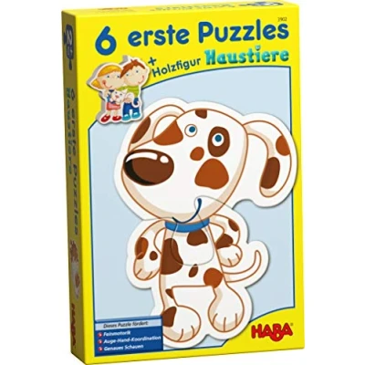 Image de 6 PREMIERS PUZZLES LES ANIMAUX DOMESTIQUES HABA