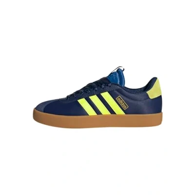 Image de adidas Femme VL COURT 3.0 SHOES, dark blue/hi res yellow/gold met., 42 2/3 EU