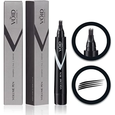 Afbeelding van VOID Homme Baardvolumestift, zweetafstotend en waterdicht, vlekbestendige baardvulstift voor een natuurlijke look (zwart)