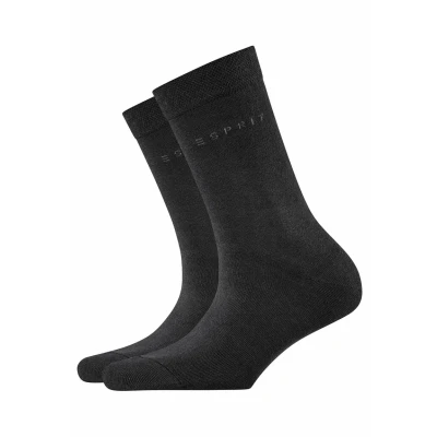 Afbeelding van Esprit Basic EASY 2PACK UNI Sokken, Dames, Maat: 39 42, Black