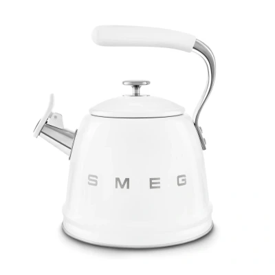 Afbeelding van Smeg Wkf01wh Fluitketel 50&#039;style Wit/blanc