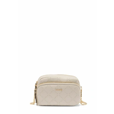 Afbeelding van LIU JO schoudertas Adonide Camera Case Bag Marmo crème