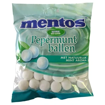 Afbeelding van Mentos Pepermuntballen, 220 g, 1 Units