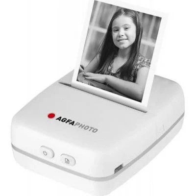Image de AgfaPhoto Realpix Pocket Printer ARKMPW Imprimante à développement instantané neu blanc WiFi