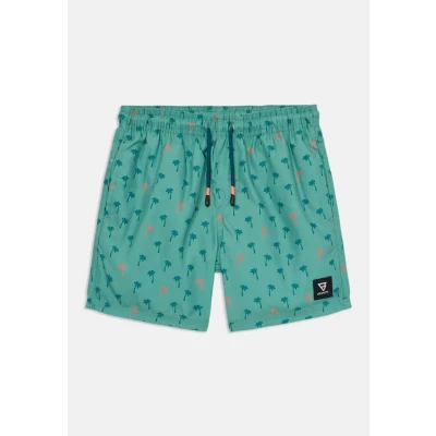 Afbeelding van Brunotti Cestery BOYS Zwemshorts voor kinderen, Maat: 164, Aqua bottle green