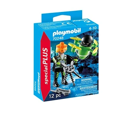 Afbeelding van PLAYMOBIL Special Plus Agent met drone 70248