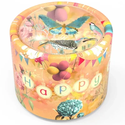 Afbeelding van Belle lurette muziekdoosje brilly happy birthday