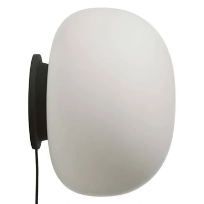 Afbeelding van Frandsen Supernate wandlamp Ø38 opal whiteblack