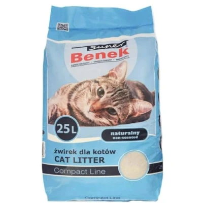 Afbeelding van 2x 25l Original Compact Super Benek Kattenbakvulling