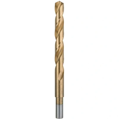 Afbeelding van Bosch Accessories 2609255111 HSS Metaal spiraalboor 12 mm Gezamenlijke lengte 151 TiN DIN 338 Cilinderschacht 1 stuk(s)