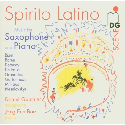 Afbeelding van Gauthier/Bae Spirito Latino Music For Saxophone (CD)