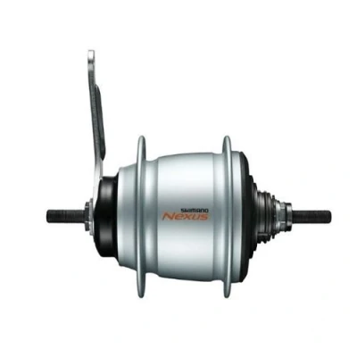 Image de Shimano moyeu d&#039;engrenage NexusC6001 8C 8S frein à rétropédalage argent
