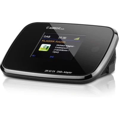 Afbeelding van Albrecht DR 52 CA Radio adapter DAB+, VHF (FM) Zwart