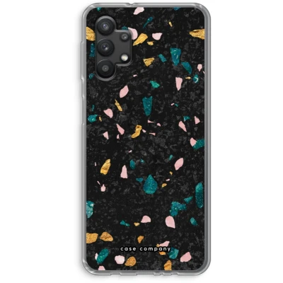 Afbeelding van Case Company® hoesje geschikt voor Samsung Galaxy A32 5G Terrazzo N10 Soft Cover Telefoonhoesje Bescherming aan alle Kanten en Schermrand