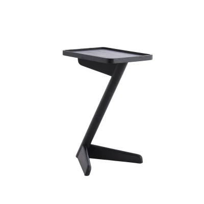 Afbeelding van Light &amp; Living Bijzettafel QIANO 45x42x63cm Zwart