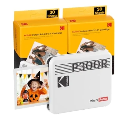 Afbeelding van Fotoprinter Kodak P300RW60 Wit